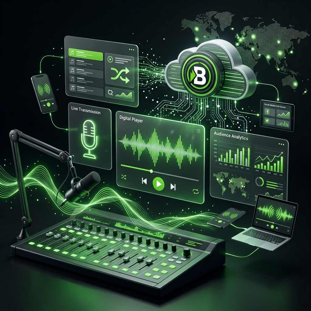 Radio online: Solicite su portal DEMO ahora