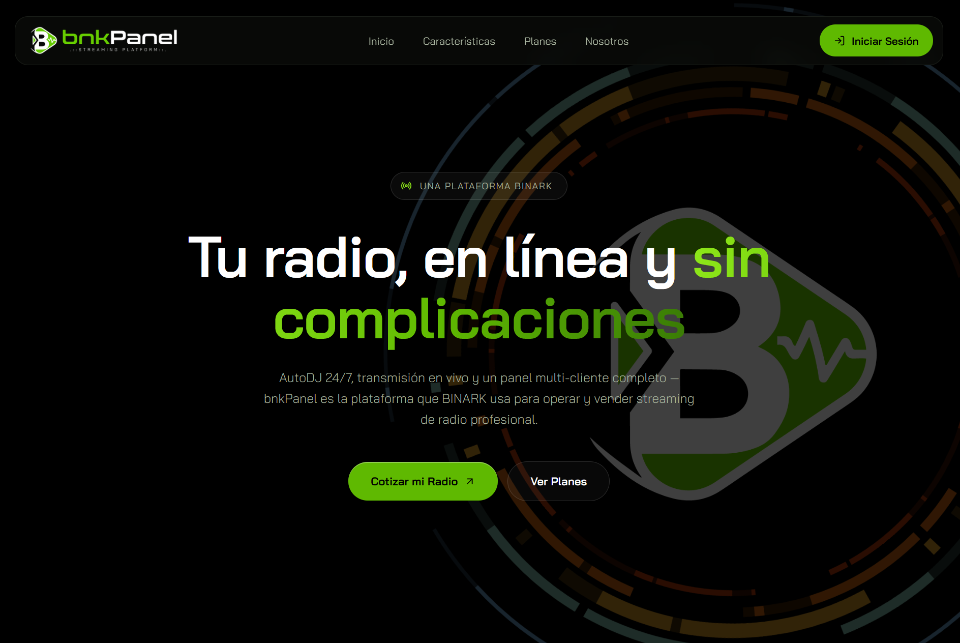 Radio online: Solicite su portal DEMO ahora